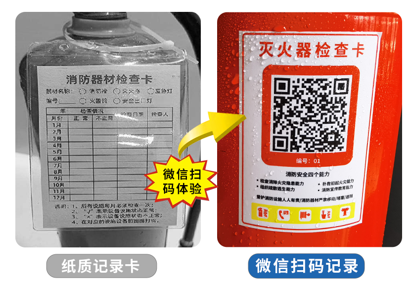用二维码进行消防器材检查，消防巡检更轻松
