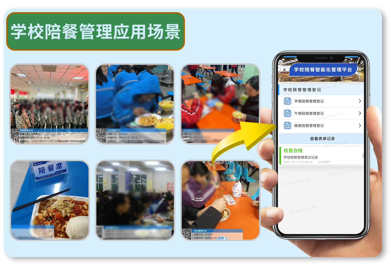 食堂二维码-餐饮监管新应用