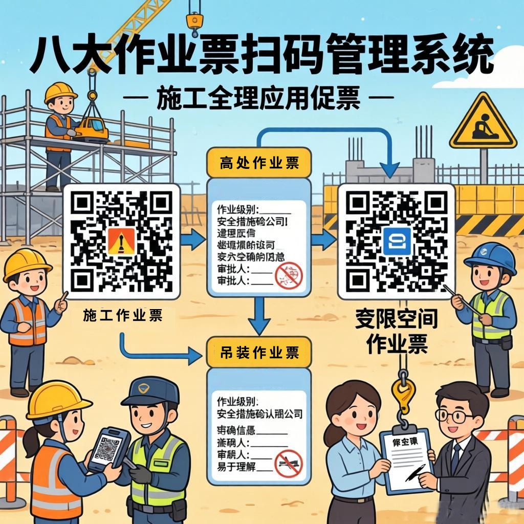 如何搭建作业票二维码管理系统